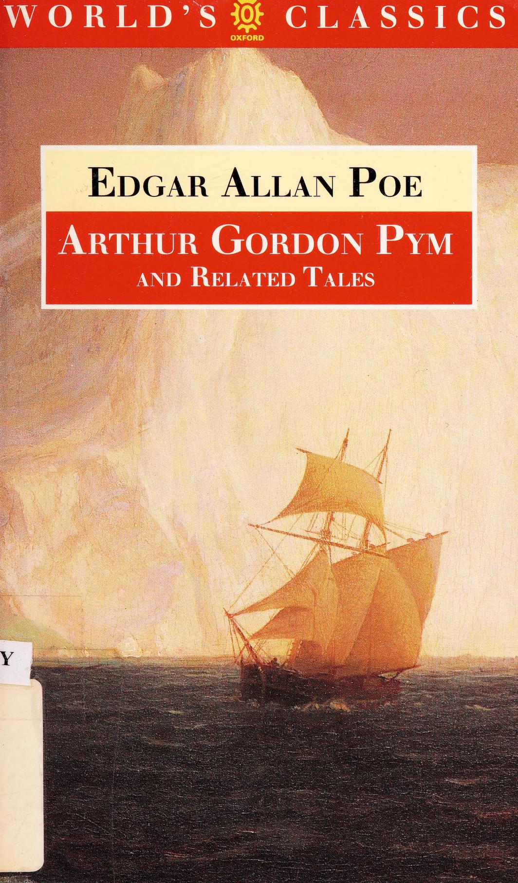 جلد کتاب The Narrative of Arthur Gordon Pym of Nantucket