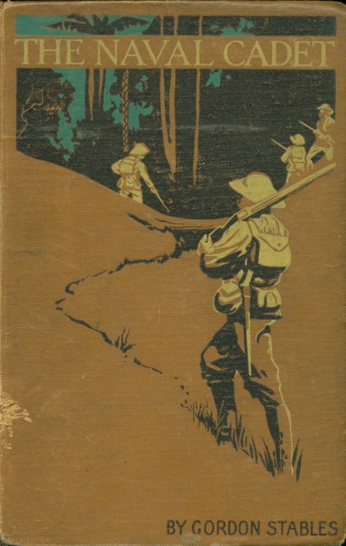 جلد کتاب The naval cadet