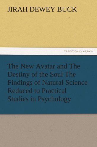 جلد کتاب The New Avatar and the Destiny of the Soul