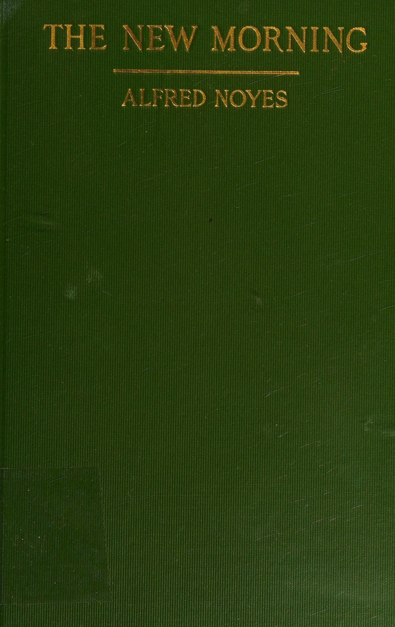 جلد کتاب The New Morning: Poems