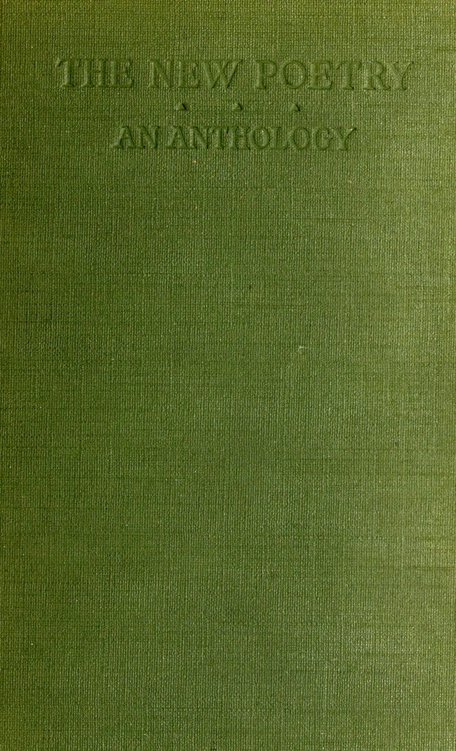 جلد کتاب The New Poetry: An Anthology