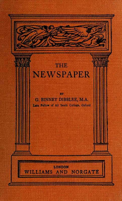 جلد کتاب The Newspaper