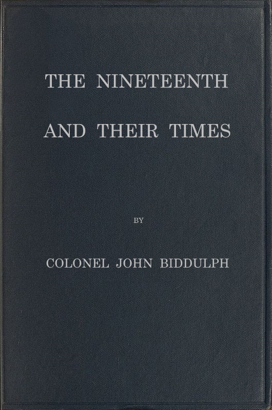 جلد کتاب The Nineteenth and Their Times