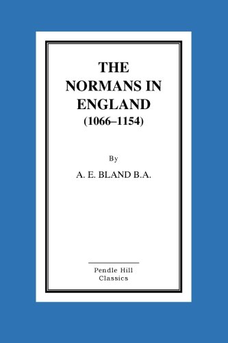 جلد کتاب The Normans in England (1066-1154)