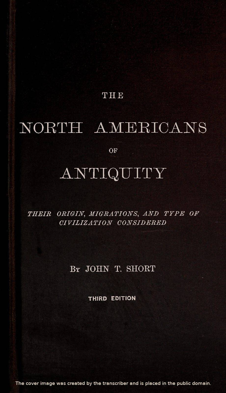 جلد کتاب The North Americans of Antiquity