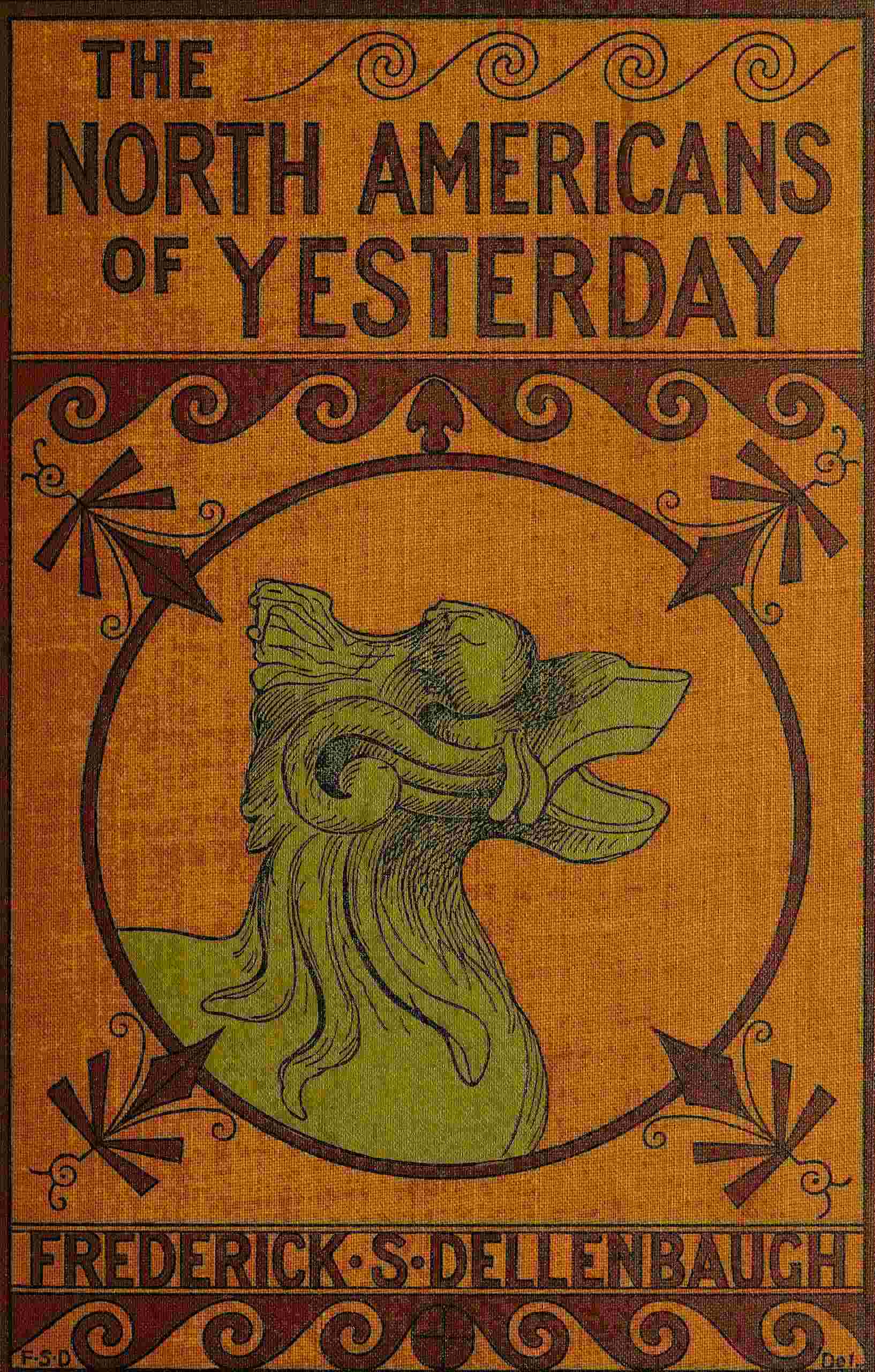 جلد کتاب The North-Americans of Yesterday