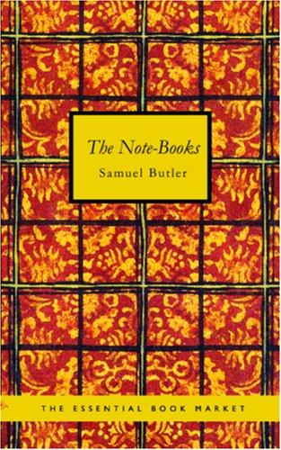 جلد کتاب The Note-Books of Samuel Butler