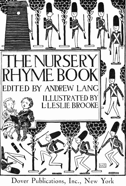 جلد کتاب The Nursery Rhyme Book