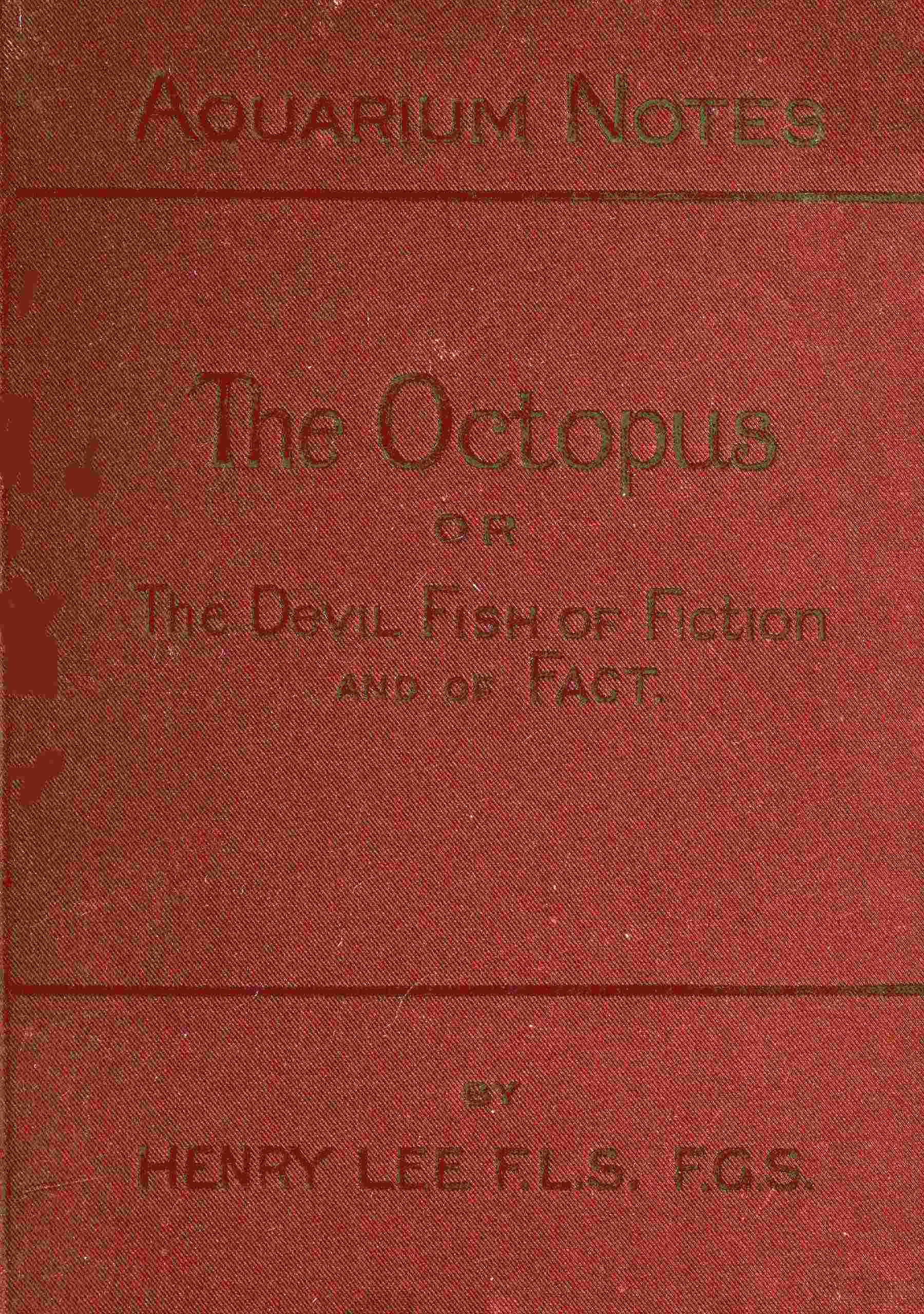 جلد کتاب The octopus