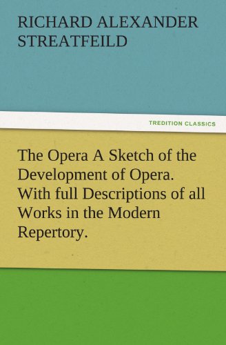 جلد کتاب The Opera