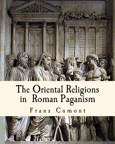 جلد کتاب The Oriental Religions in Roman Paganism