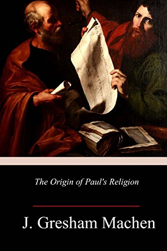جلد کتاب The Origin of Paul's Religion