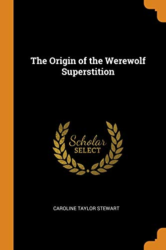 جلد کتاب The Origin of the Werewolf Superstition