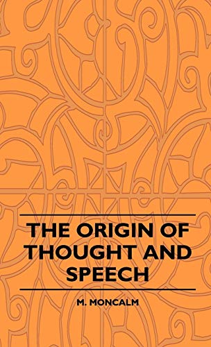 جلد کتاب The Origin of Thought and Speech
