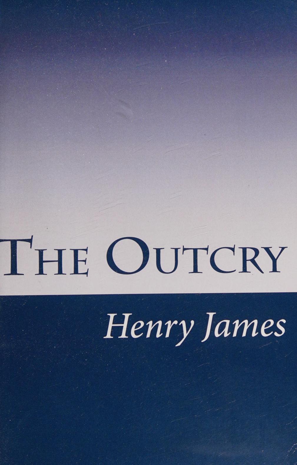 جلد کتاب The Outcry