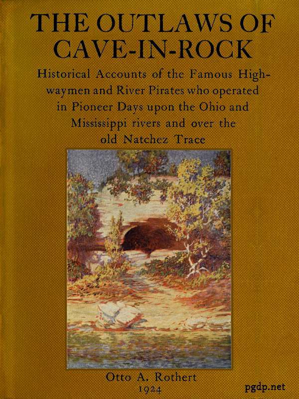 جلد کتاب The Outlaws of Cave-in-Rock