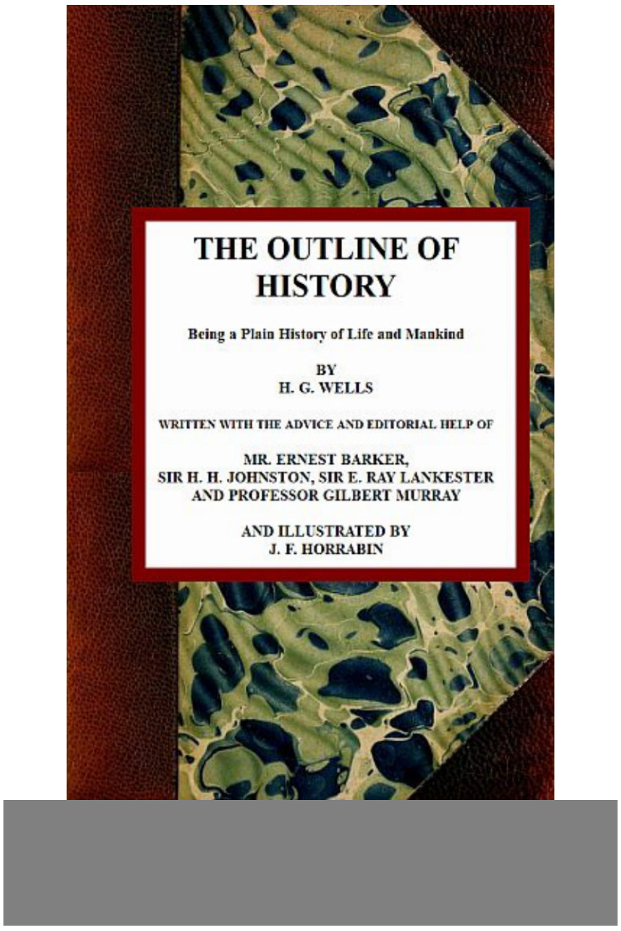 جلد کتاب The Outline of History