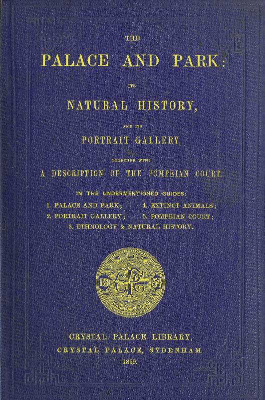 جلد کتاب The Palace and Park