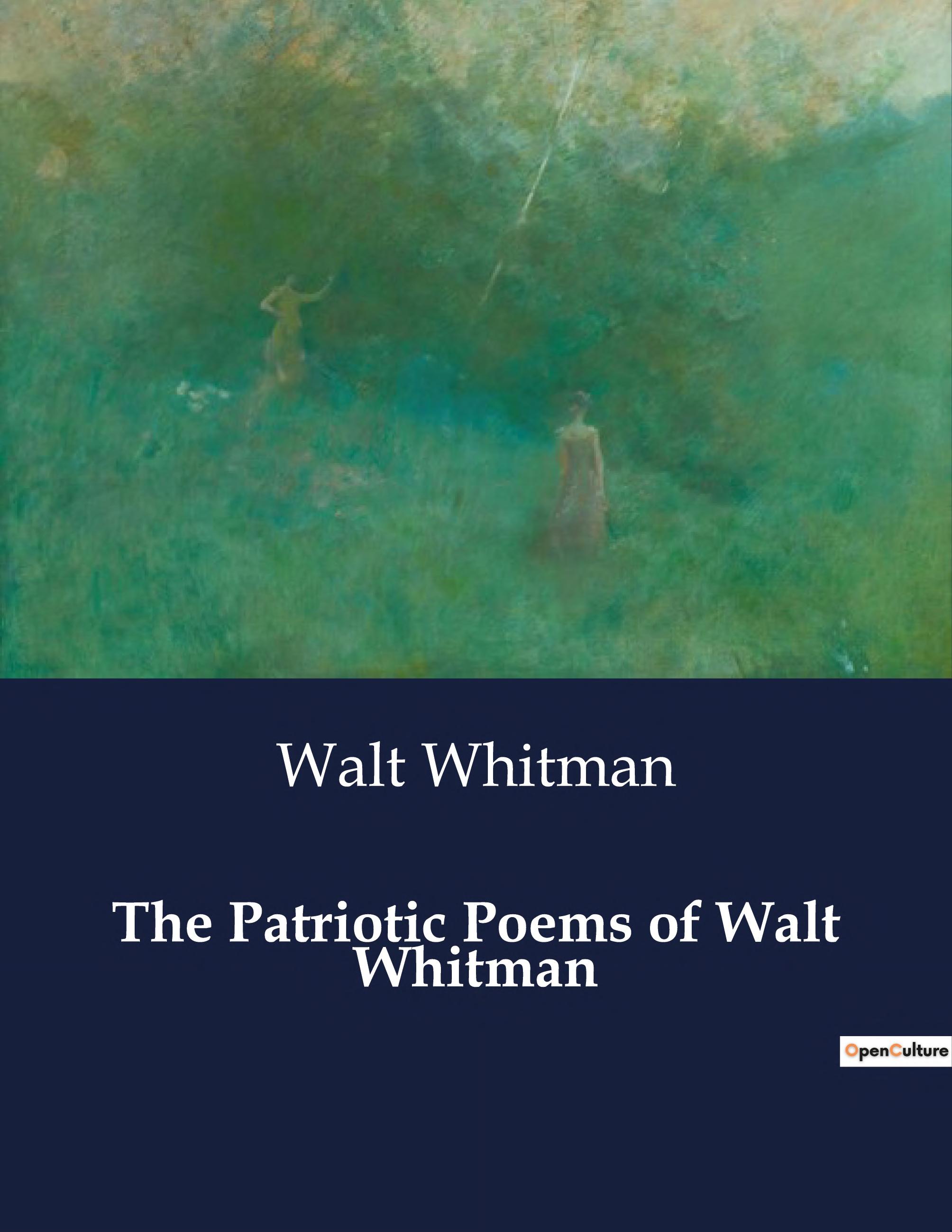 جلد کتاب The Patriotic Poems of Walt Whitman