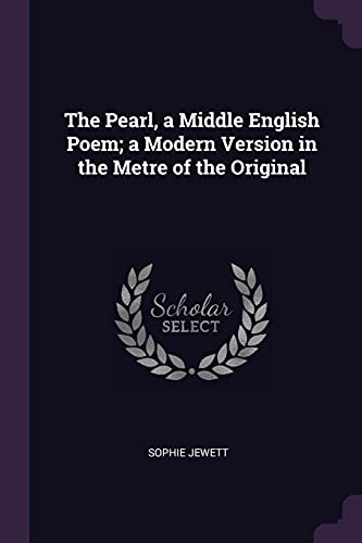 جلد کتاب The Pearl: A Middle English Poem, A Modern Version