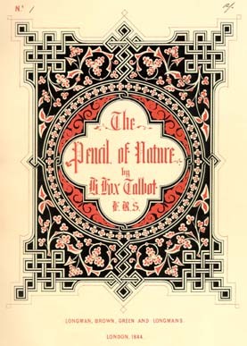 جلد کتاب The Pencil of Nature
