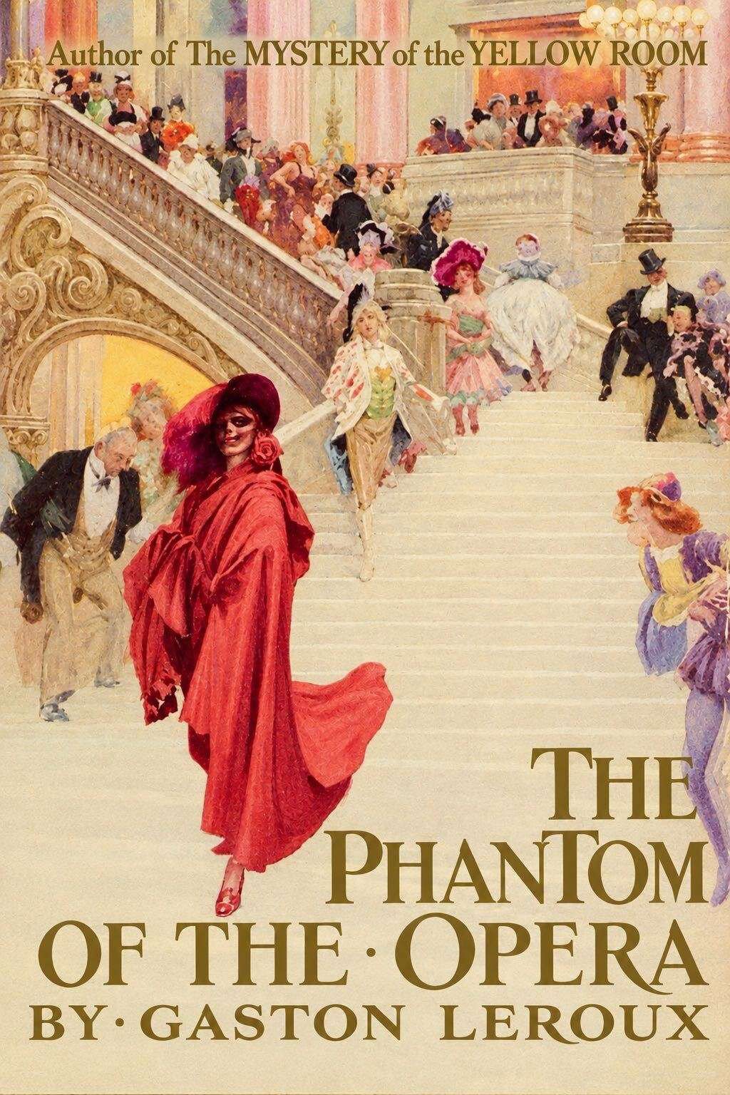 جلد کتاب The Phantom of the Opera
