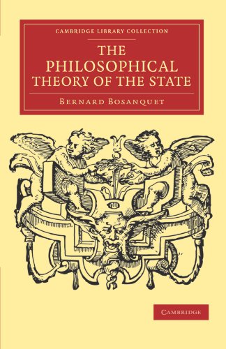 جلد کتاب The Philosophical Theory of the State