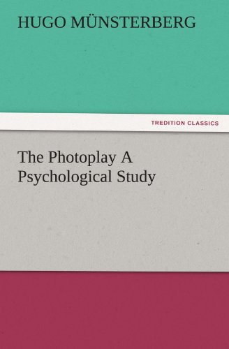 جلد کتاب The Photoplay: A Psychological Study