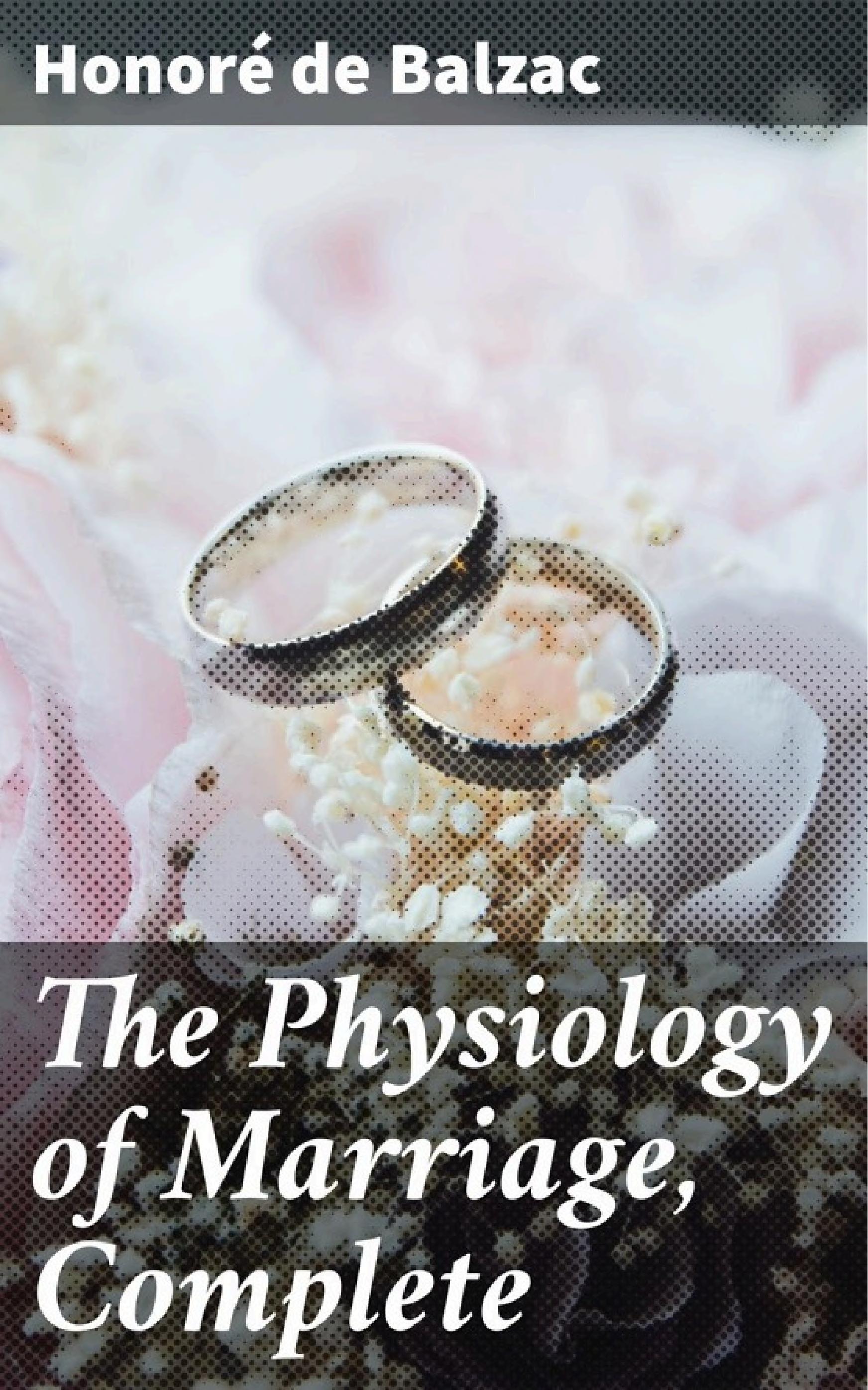 جلد کتاب The Physiology of Marriage