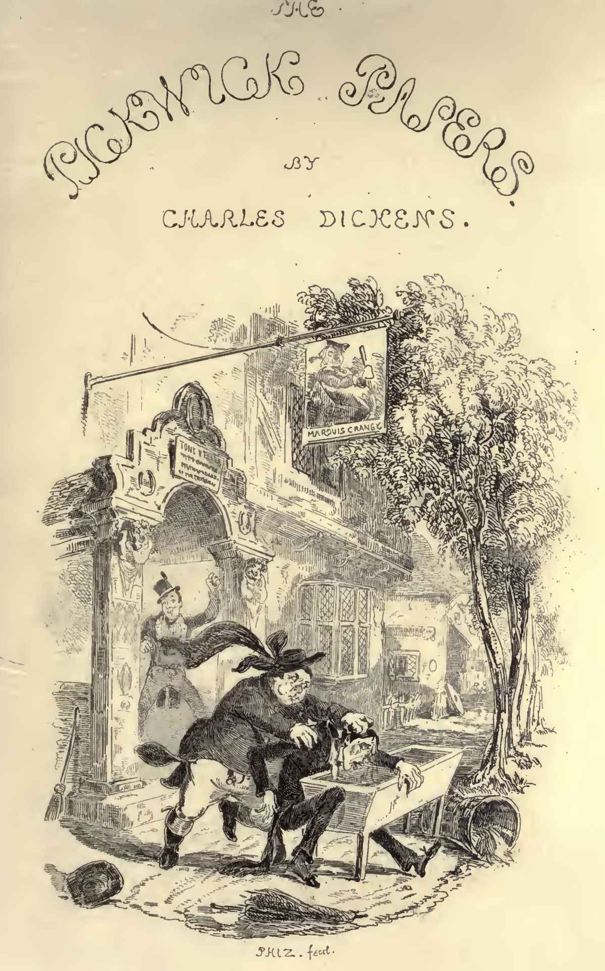 جلد کتاب The Pickwick Papers