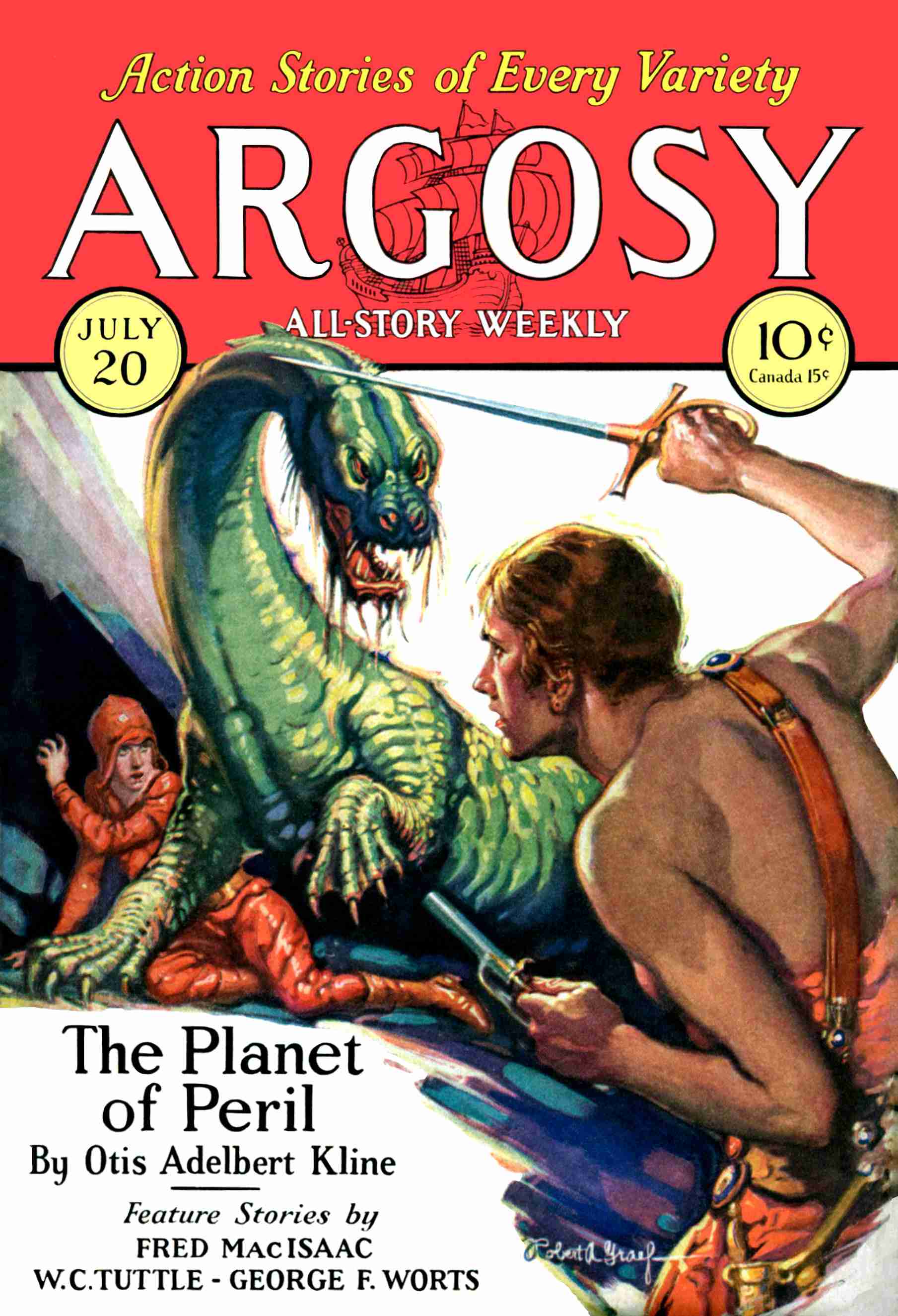 جلد کتاب The Planet of Peril