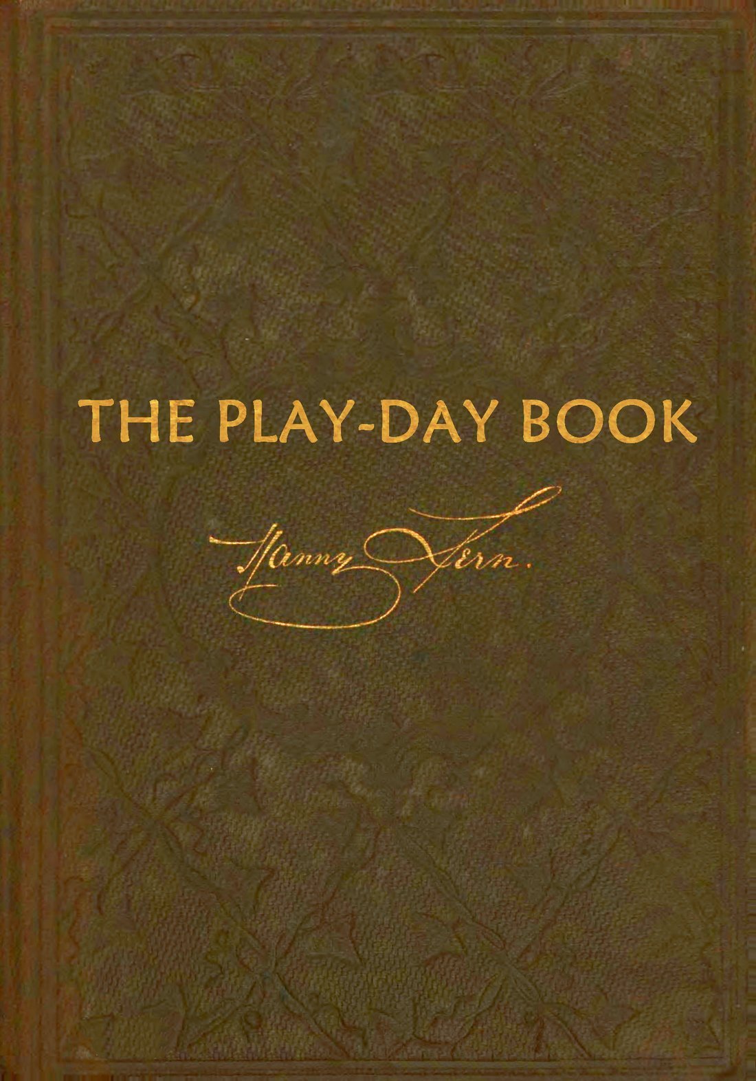 جلد کتاب The Play-day Book