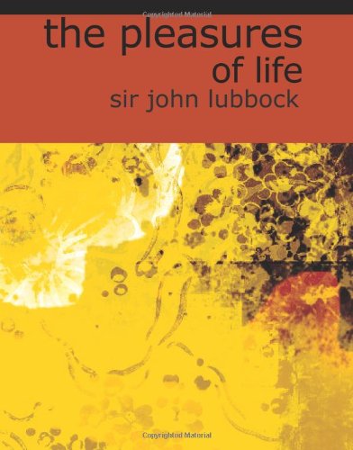 جلد کتاب The Pleasures of Life