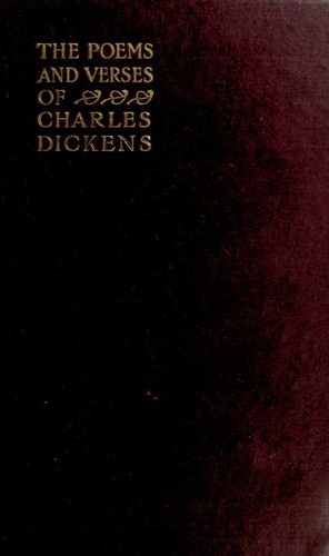 جلد کتاب The Poems and Verses of Charles Dickens