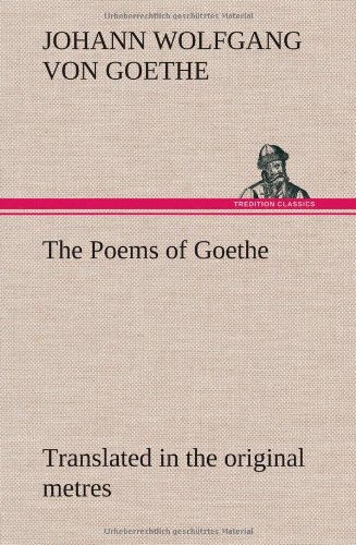جلد کتاب The Poems of Goethe