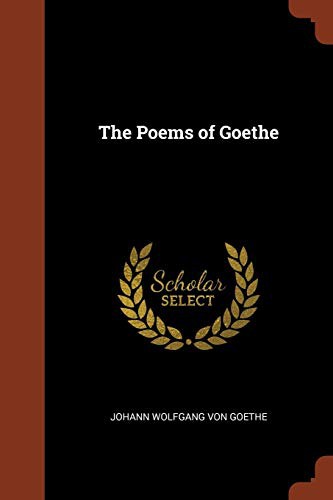جلد کتاب The Poems of Goethe