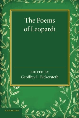 جلد کتاب The Poems of Leopardi