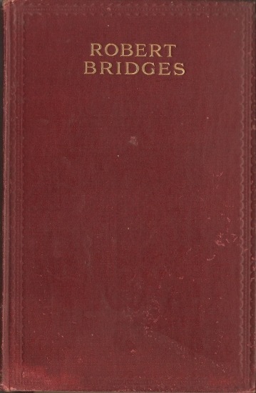جلد کتاب The Poetical Works of Robert Bridges