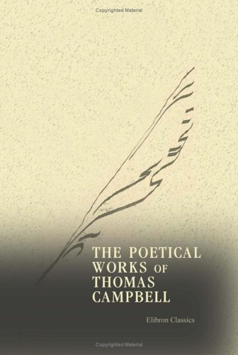 جلد کتاب The Poetical Works of Thomas Campbell