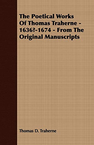 جلد کتاب The Poetical Works of Thomas Traherne