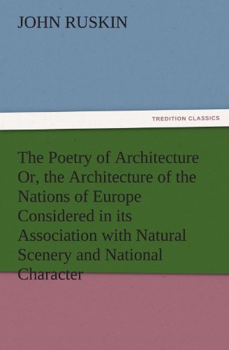 جلد کتاب The Poetry of Architecture