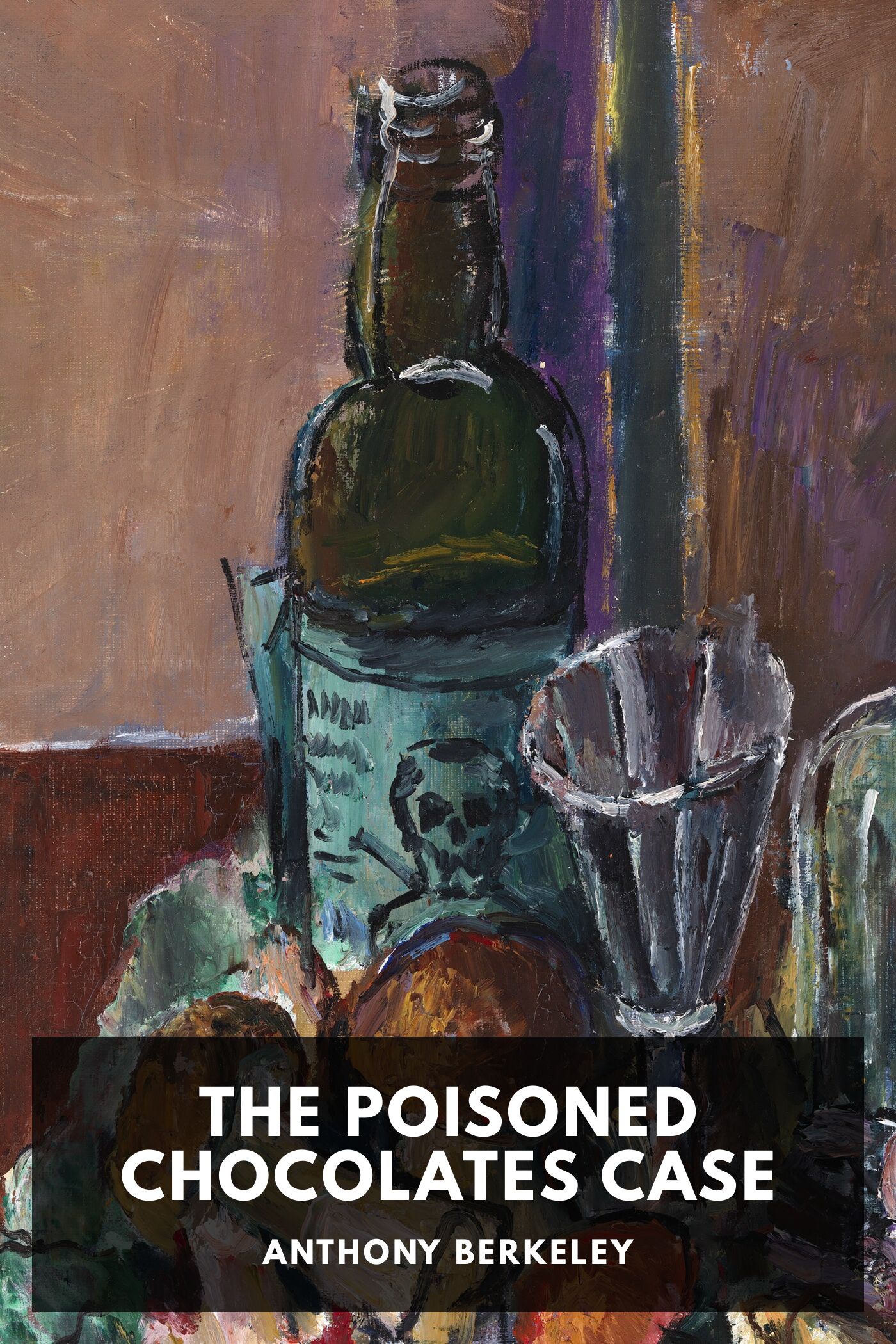 جلد کتاب The poisoned chocolates case