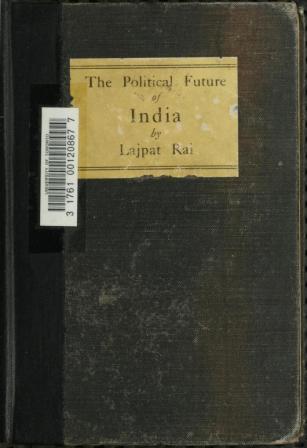 جلد کتاب The Political Future of India