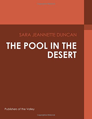 جلد کتاب The Pool in the Desert