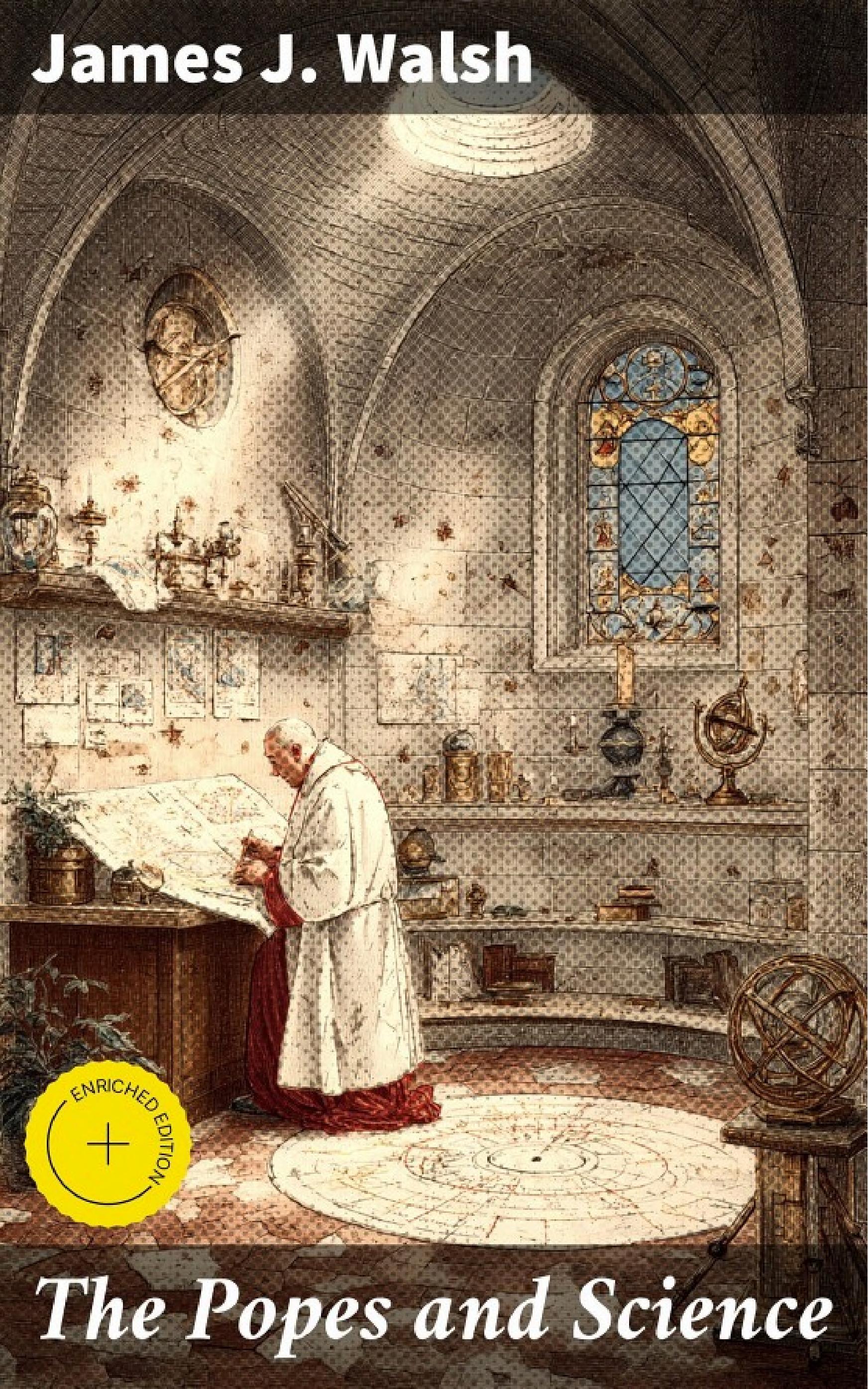 جلد کتاب The Popes and Science