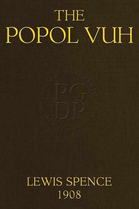 جلد کتاب The Popol Vuh