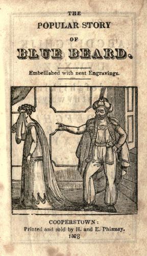 جلد کتاب The Popular Story of Blue Beard