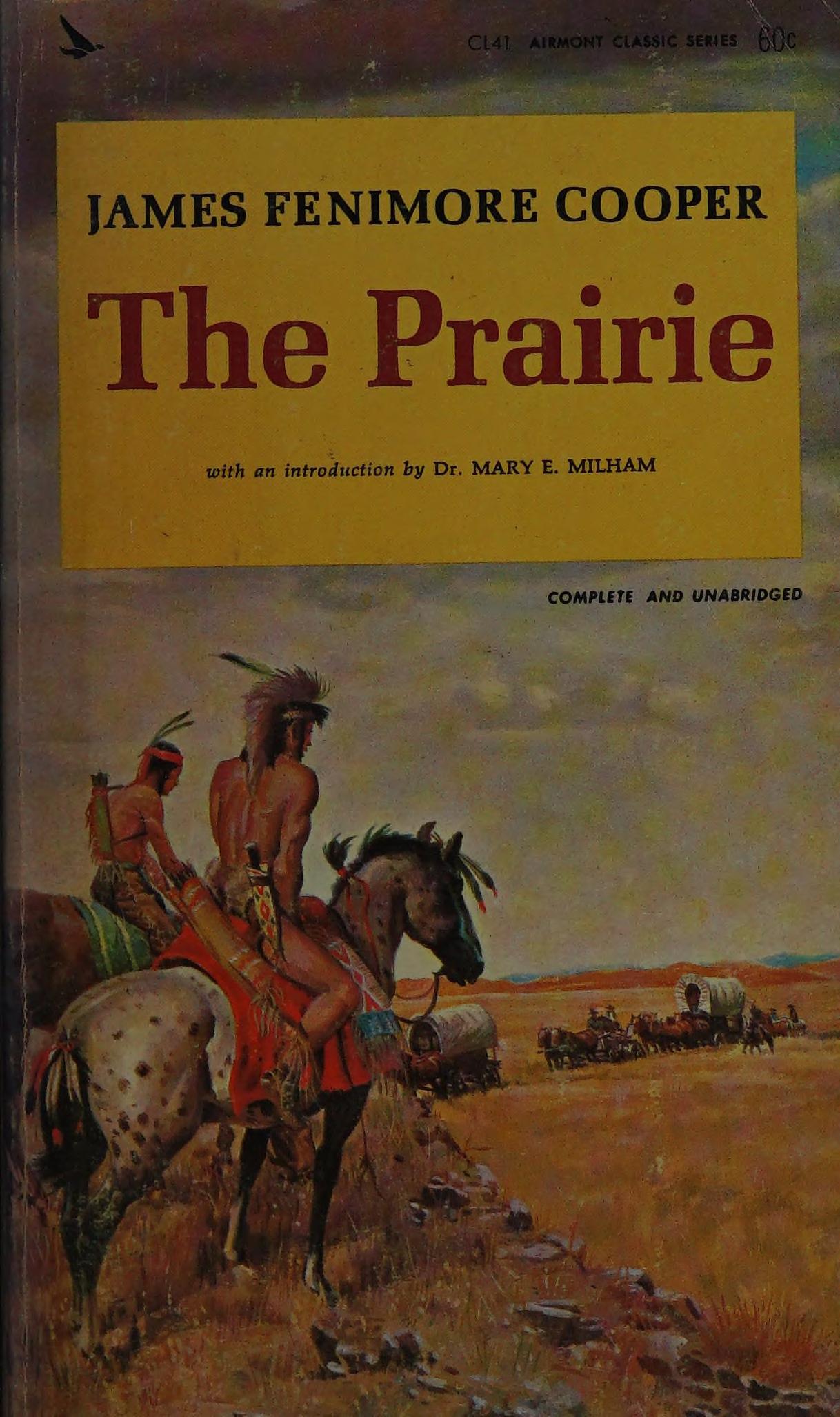 جلد کتاب The Prairie