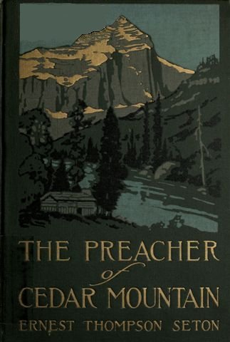 جلد کتاب The Preacher of Cedar Mountain