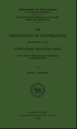 جلد کتاب The Preparation of Illustrations for Reports of the United States Geological Survey